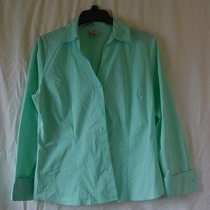 Worthington Aqua Button Down